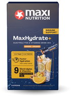 MaxiNutrition Elektrolyty s vitamíny pro imunitu, příchuť zázvor-pomeranč 128 g (8 × 16 g) - Sports Drink