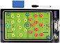 Football 64 magnetic coaching board with clip - Training Aid