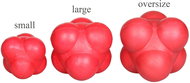 Oversize reaction ball red - Reaction Ball