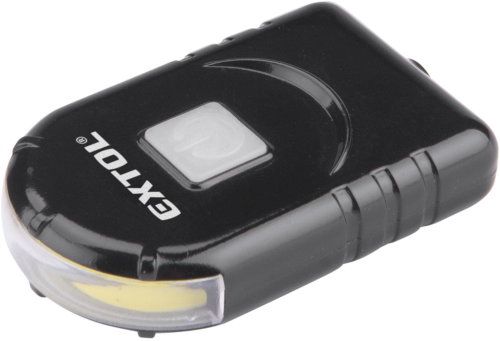 EXTOL LIGHT cap light with clip, 160lm, USB charging - Light - Main image