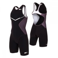 ZEROD Racer TRISUIT WOMAN Black Series L - Cycling Jersey