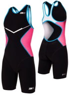 ZEROD Racer TRSUIT WOMAN Black/Pink/Atoll M - Cycling Jersey