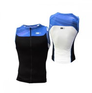 ZEROD Start Trisinglet Black/Blue M - Cycling Jersey