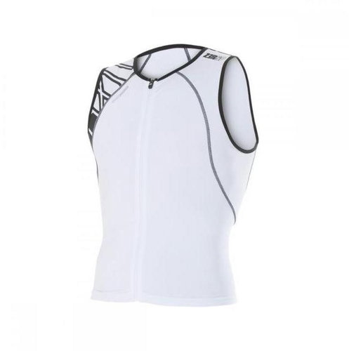 ZEROD uSinglet Armada white S - Cycling Jersey - Main image