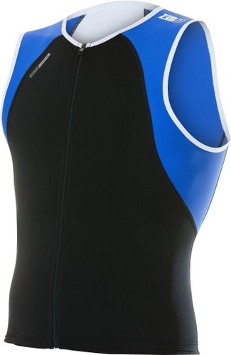 ZEROD uSinglet Blue/Black/White XL - Cycling Jersey - Main image