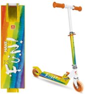 MONDO skládací Koloběžka Rainbow - Folding Scooter