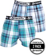 Meatfly 2Pack Gigi, Green/Black, XL - Boxer Shorts