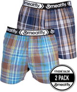 Meatfly 2Pack Gigi, Yellow/Brown, M - Boxer Shorts