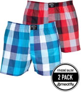Meatfly 2Pack Doug, Blue/Red, L - Boxer Shorts