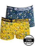 Meatfly 2Pack Balboa Boxershorts, Jamm, S - Boxer Briefs