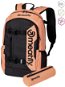 Meatfly Basejumper Peach/Charcoal 22 l - School Backpack