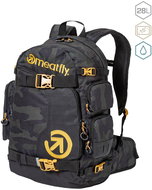 Meatfly Wanderer Rampage Camo/Brown 28 l - Tourist Backpack