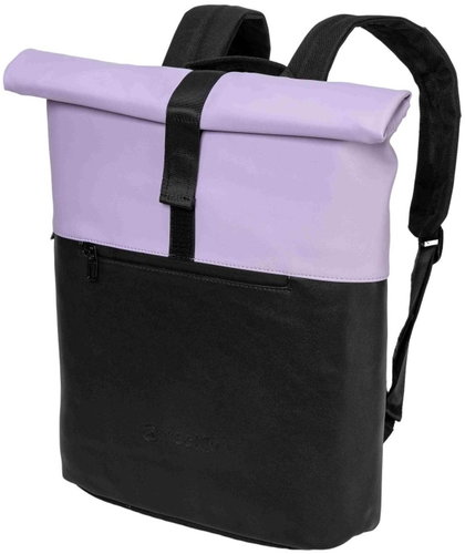 Meatfly Timothy backpack, Black / Orchid - City Backpack - Main image