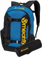 Meatfly Basejumper backpack, Super Teal / Honey - School Backpack