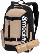 Meatfly Basejumper backpack, Nougath - School Backpack