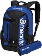 Meatfly Basejumper backpack, Blueprint - School Backpack