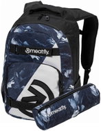 Meatfly Exile backpack, Deep Lake / Comfy - School Backpack
