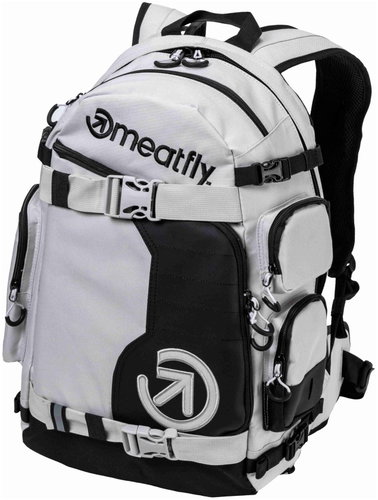 Meatfly Wanderer backpack, Comfy/Black - City Backpack - Main image