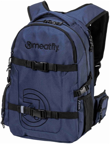 Meatfly Ramble backpack, Smoky / Black - City Backpack - Main image
