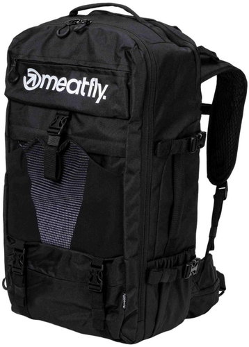 Meatfly Bleriot backpack, Black - City Backpack - Main image