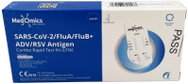 MedOmics SARS-CoV-2/FluA/FluB+ADV/RSV Antigen Rapid Test Kit 1pc - Home Test