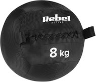 Rebel RBA-3109-08 medicinbal 8 kg, 34 cm, černý - Medicine Ball