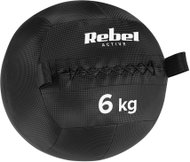 Rebel RBA-3109-06 medicinbal 6 kg, 34 cm, černý - Medicine Ball