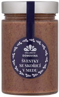 Apiculture Domovina Plums with cinnamon in honey 380 g - Honey