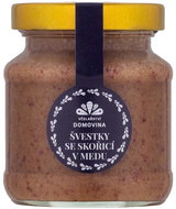 Beekeeping Domovina Plums with cinnamon in honey 170 g - Honey