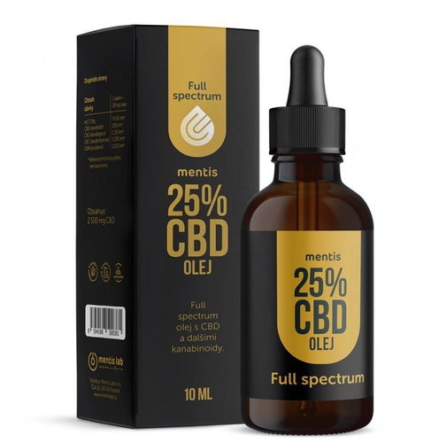 Mentis CBD Full spectrum oil 25% - CBD - Main image