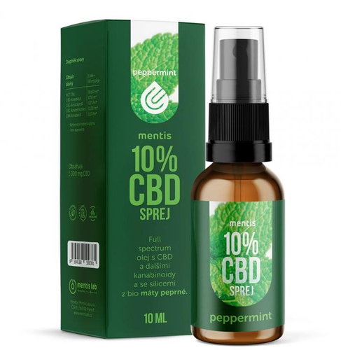 Mentis CBD spray 10%, peppermint - CBD - Main image
