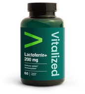 Vitalized Lactoferrin+ 200 mg, 60 capsules - Dietary Supplement