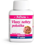 Medpharma Hair, nails, skin 67 tablets - Dietary Supplement