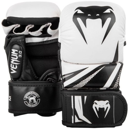 MMA VENUM CHALLENGER 3.0 - white/black size. M - MMA Gloves - Main image