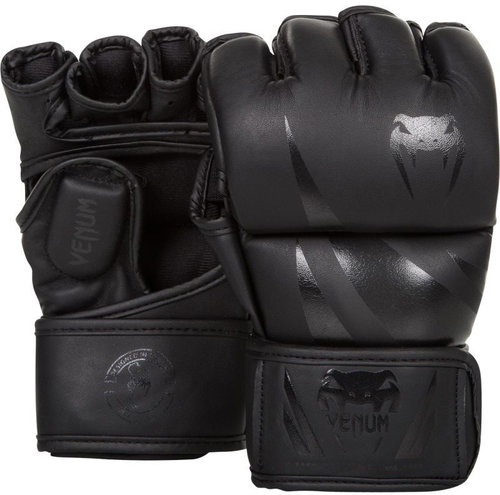 VENUM CHALLENGER - matt black size 2.5 mm S - MMA Gloves - Main image