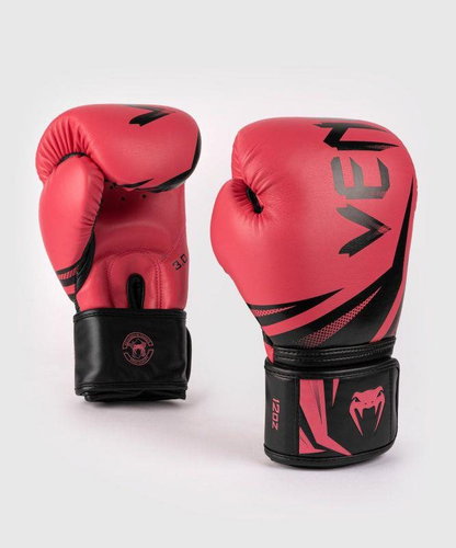 VENUM CHALLENGER 3.0 - black/coral size 10 oz - Boxing Gloves - Main image