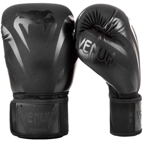 VENUM IMPACT - black/black size 12 oz - Boxing Gloves - Main image