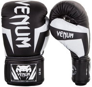 VENUM ELITE - black/white size 14 oz - Boxing Gloves