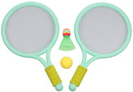 Merco Racket Ball Games set of bats with balls green, 2 sets - Beach Tennis