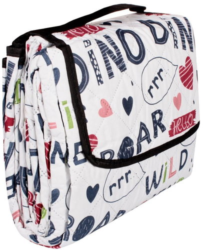 Merco Letters XXL 200 × 200 cm - Blanket - Main image
