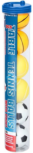 Get & Go Print 6 multipack 4 packs of 6 - Table Tennis Balls - Main image