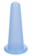 Taper massage silicone bulbs blue - Massage Cups