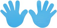 Hand marker for floor blue 1 pair - Training Aid