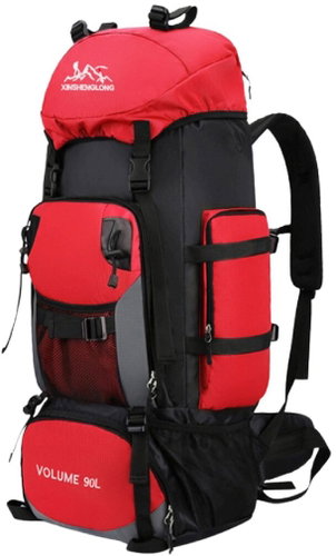 Merco Kamet Rucksack 90 L, Red - Backpack - Main image