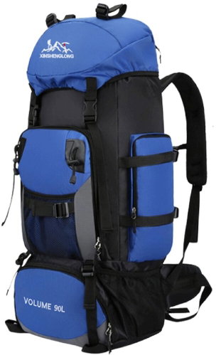 Merco Kamet Rucksack 90L, Blue - Backpack - Main image