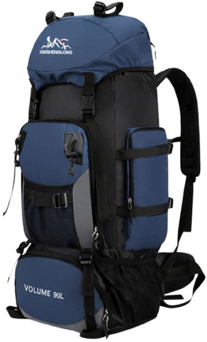 Merco Kamet Hiking Rucksack 90L, Navy - Backpack - Main image