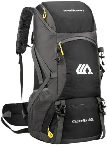 Merco Makalu Rucksack 50L, Black - Backpack - Main image