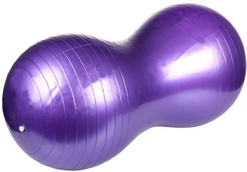 Merco 2ks Peanut Ball 45 gymnastický míč - fialová - Gymnastický míč - Hlavní obrázek