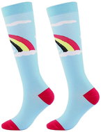 Merco Multipack Rainbow dámské kompresní podkolenky 2 páry L - knee socks