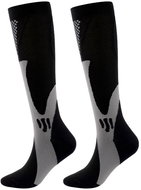 Merco Multipack Racer compression socks black 2 pairs M - knee socks
